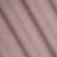 Zasłona pudrowy róż zaciemniająca o strukturalnym wzorze 135x250 cm przelotka - CARLO