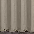 Tkanina zasłonowa o miękkim zamszowym chwycie ze strukturalnym wzorem