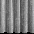 Zasłona szara o szenilowej strukturze 140x250 cm przelotka - NESKA