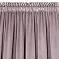 Zasłona welwetowa pudrowy róż 140 x 270 cm taśma - ROSA - Design 91