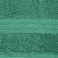 Ręcznik do rąk 30x50 cm bawełniany kolor miętowy z żakardową bordiurą 500 g/m2 KAYA
