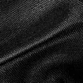 Obrus szyty czarny z gładkiej, zaciemniającej tkaniny z wyraźnym splotem