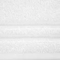 Ręcznik do rąk 30x50 cm bawełniany kolor biały zdobiony paseczkami 500 g/m2 EMINA