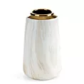 Wazon dekoracyjny ALIANA z przecieranym wzorem