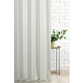Zasłona szyta na taśmie 5 cm naturalna z gładkiej, przyjemnej w dotyku tkaniny z efektem melanżu