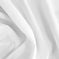 Zasłona szyta na taśmie 5 cm biała z wodoodpornej tkaniny o welurowej strukturze