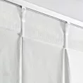 Zasłona biała z welwetowej tkaniny 80x270 cm (wymiar podany na gotowo) system flex - MELANIE