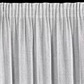 Zasłona srebrna z siateczki 140x270 cm taśma - ALEKSA