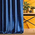 Tkanina zasłonowa gładka, miękka, welwetowa, z wyraźnym połyskiem z kolekcji Eva Minge