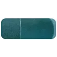 Ręcznik do rąk 30x50 cm bawełniany kolor ciemnoturkusowy z bordiurą z weluru 500 g/m2 LUCY