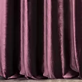 Tkanina zasłonowa gładka, miękka, welwetowa, z wyraźnym połyskiem z kolekcji Eva Minge