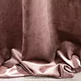 Zasłona ciemnoróżowa z ekskluzywnego aksamitnego welwetu 290 g/m2 140x270 cm taśma - RIA - Diva Line