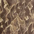 Tkanina zasłonowa z welwetu zdobiona złotym marmurkowym wzorem