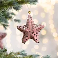 Ozdoba choinkowa GWIAZDA z lśniącymi cekinami