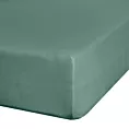 Prześcieradło jersey z gumką 180x200 cm z bawełny kolor miętowy 140 g/m2 ADELA