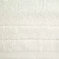 Ręcznik kąpielowy 70x140 cm bawełniany kolor kremowy z welwetową bordiurą 500 g/m2 DAMLA