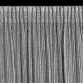 Zasłona srebrna o strukturze siateczki 135x270 cm taśma - REGINA
