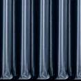 Zasłona szyta na taśmie 8 cm granatowa z miękkiej półmatowej tkaniny welwetowej