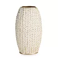 Wazon dekoracyjny MOLI zdobiony wzorem plecionego sweterka