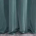 Zasłona jasnoniebieska z grubszego miękkiego welwetu 140x270 cm taśma - KRISTI