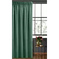 Zasłona welwetowa miętowa gładka 140x270 taśma - SIBEL - Pierre Cardin