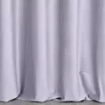 Zasłona szyta na flexach liliowa z miękkiej półmatowej tkaniny welwetowej