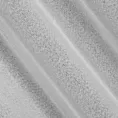 Firana biała o strukturze deszczyku z błyszczącą nicią 140x250 cm przelotka - KEJTI