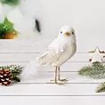 Figurka świąteczna PTAK z dodatkiem pięknych piór
