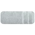 Ręcznik do rąk 30x50 cm bawełniany kolor stalowy z błyszczącą bordiurą 500 g/m2 GLORY 1