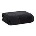 Ręcznik kąpielowy 30x50 cm bawełniany kolor czarny z welwetową bordiurą 550 g/m2 ARIA