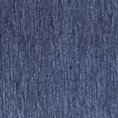 Roleta rzymska granatowa z miękkiej szenilowej tkaniny z efektem melanżu