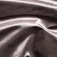 Zasłona szyta na taśmie 5 cm stalowa z miękkiej welwetowej tkaniny z połyskiem