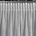 Zasłona srebrna z siateczki 140x270 cm taśma - ALEKSA