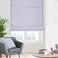 Roleta rzymska liliowa z miękkiej półmatowej tkaniny welwetowej