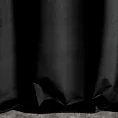 Zasłona szyta na taśmie 5 cm ENYA czarna z miękkiej półmatowej tkaniny welwetowej
