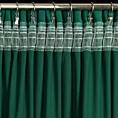 Zasłona butelkowa zieleń z matowego welwetu 140x270 cm taśma - MELANIE
