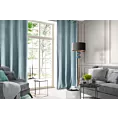 Zasłona welwetowa morska 140x250 cm przelotka - ROSA - Design 91
