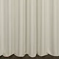 Zasłona szyta na tunelu kremowa z szenilowej tkaniny