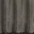 Zasłona szyta na taśmie 8 cm beżowa z tkaniny o szenilowej strukturze