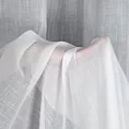 Firana biała o strukturze deszczyku 140x250 cm przelotka ANNA