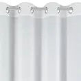 Zasłona biała z moherowej tkaniny 140x250 cm przelotka - AGIS