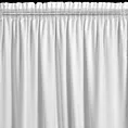 Zasłona biała w stylu eko 140x270 taśma - ERIS