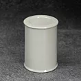 Świecznik ceramiczny w formie walca SIMONA z perłowym połyskiem