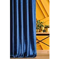 Tkanina zasłonowa gładka, miękka, welwetowa, z wyraźnym połyskiem z kolekcji Eva Minge