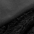 Koc o strukturze miękkiego futra 170x210 cm czarny TIFANY 1 Design 91