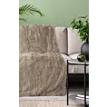 Koc o strukturze miękkiego futra 170x210 cm beżowy TIFANY 1 Design 91