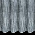 Firana szyta na taśmie 5 cm granatowa siatka w stylu eko z efektem melanżu wykończona obciążnikiem