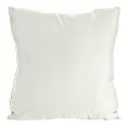 Poszewka na poduszkę 40x40 cm z satyny bawełnianej kremowa NOVA