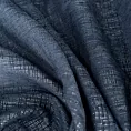 Zasłona granatowa z efektem melanżu z siateczki 140x270 cm taśma - PALERMO 1 - Terra Collection