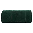 Ręcznik kąpielowy 50x90 cm bawełniany kolor ciemnozielony z lśniącymi paseczkami 500 g/m2 DALI